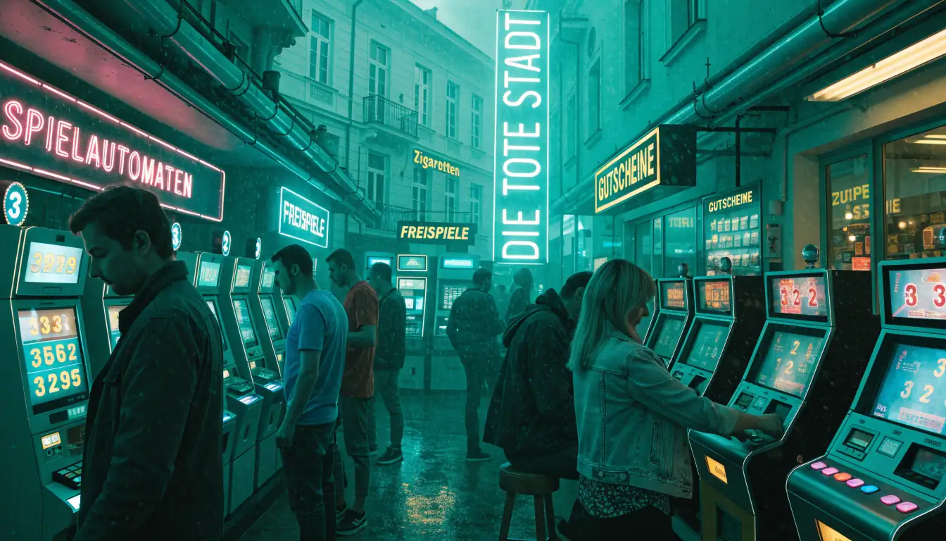 Spielhallenautomat in österreichischer Stadt